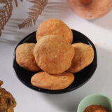 buy Handmade using premium quality ingredients and filled with a savory blend of spices, lentils, and herbs, Desi Ghee Khasta Kachori promises a symphony of flavors that excite the palate. Whether enjoyed as a tea-time treat or served during festive gatherings, its crunchy exterior gives way to a flavorful filling that leaves a lasting impression