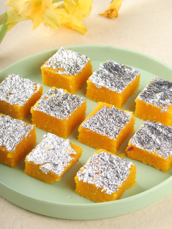 Experience the Richness of Moong Dal Burfi - Order Online Now